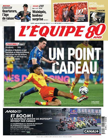 L’equipe du Samedi 28 Février 2026