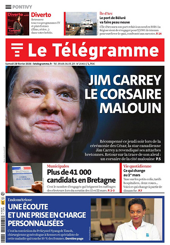 Le telegramme Pontivy - 28 février 2026