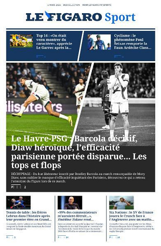 Le Figaro Sport - 1er Mars 2026