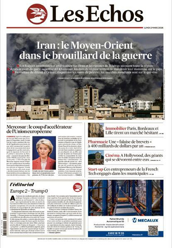 Les Echos - 2 Mars 2026