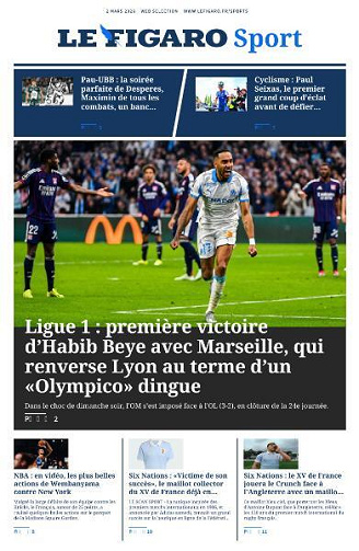Le Figaro Sport - 2 Mars 2026