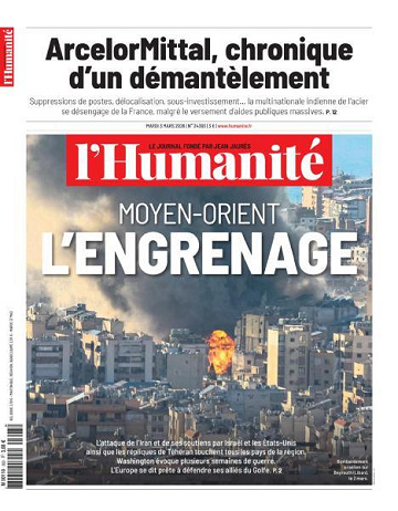 L'Humanite - 3 Mars 2026