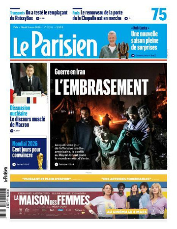 Le Parisien - 3 Mars 2026