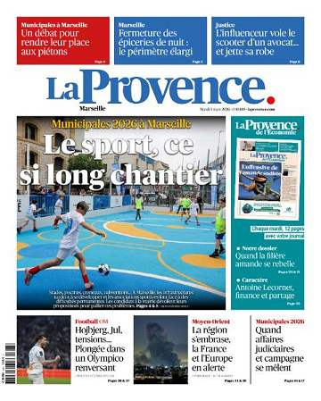 La Provence Marseille - 3 Mars 2026