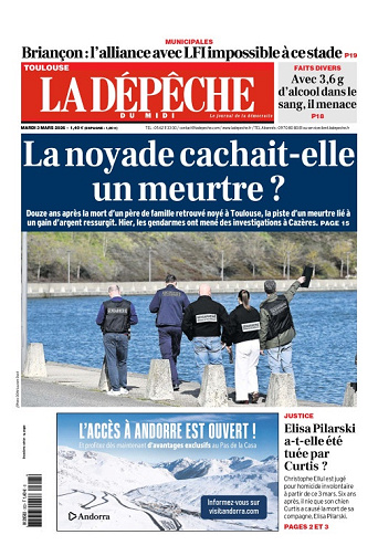La Dépêche du Midi (16 Éditions) Du Mardi 3 Mars 2026