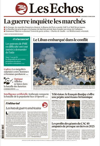 Les Echos - 4 Mars 2026