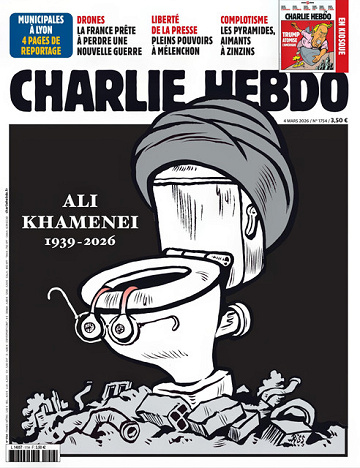 Charlie Hebdo du Mercredi 04 Mars 2026