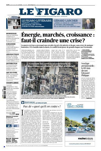 Le Figaro du Jeudi 5 Mars 2026