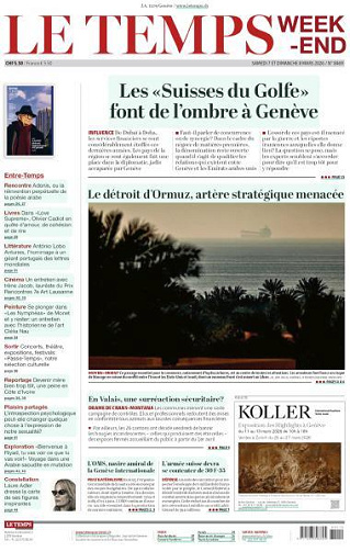 Le Temps - 7-8 Mars 2026