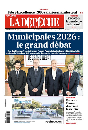 La Dépêche du Midi (16 Éditions) Du Samedi 7 Mars 2026