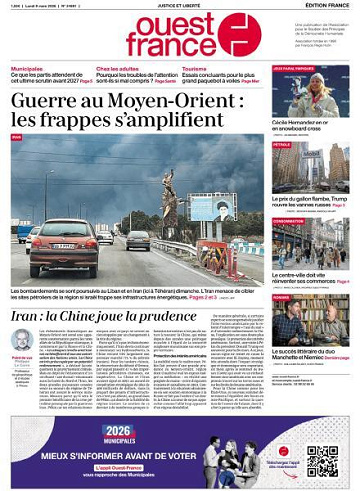 Ouest-France Édition France - 9 Mars 2026