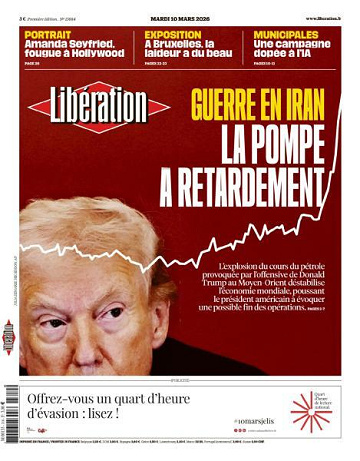Libération du Mardi 10 Mars 2026