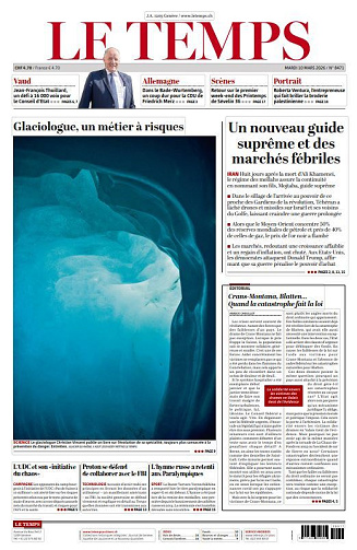 Le Temps - 10 Mars 2026