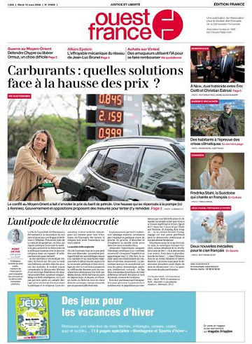 Ouest-France Édition France - 10 Mars 2026