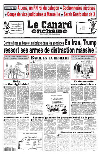 Le Canard enchaîné - 11 Mars 2026