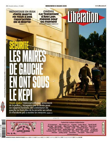 Libération du Mercredi 11 Mars 2026