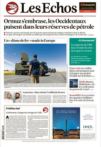 Les Echos - 12 Mars 2026