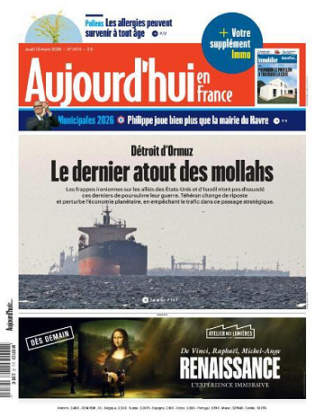 Aujourd’hui en France - 12 Mars 2026