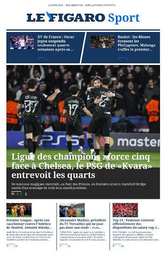 Le Figaro Sport - 12 Mars 2026