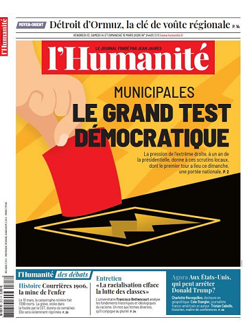 L'Humanite - 13-15 Mars 2026