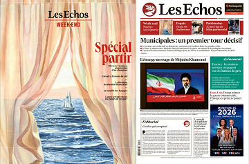 Pack Les Echos + Les Echos Week-end - 13 Mars 2026