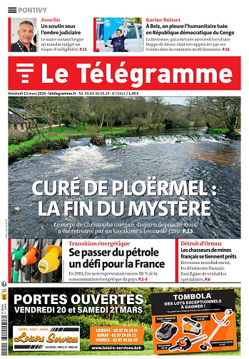 Le Télégramme-Pontivy - 13 Mars 2026