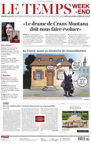 Le Temps - 14-15 Mars 2026