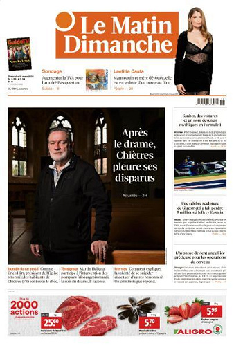 Le Matin Dimanche - 15 Mars 2026