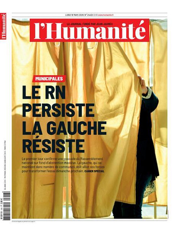 L'Humanite - 16 Mars 2026