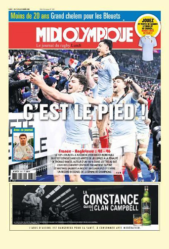 Midi Olympique Rouge - 16 Mars 2026