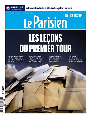 Le Parisien - 16 Mars 2026