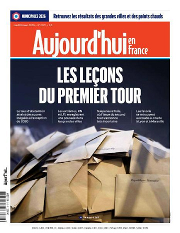 Aujourd’hui en France - 16 Mars 2026