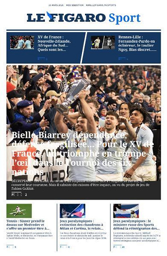 Le Figaro Sport - 16 Mars 2026