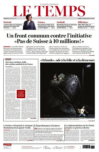 Le Temps - 17 Mars 2026