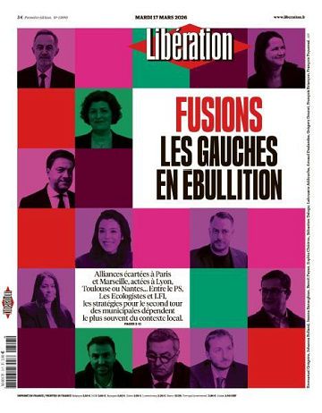 Libération du Mardi 17 Mars 2026