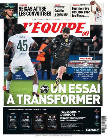 L’equipe du Mardi 17 Mars 2026