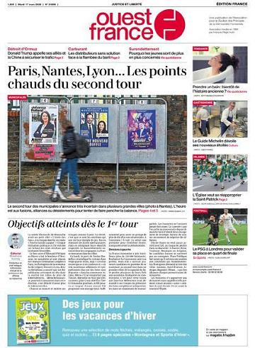 Ouest-France Édition France - 17 Mars 2026