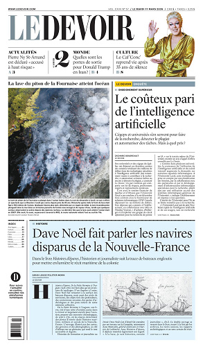Le Devoir du 17 mars 2026