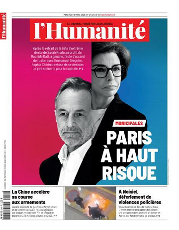L'Humanite - 18 Mars 2026