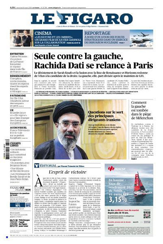 Le Figaro du Mercredi 18 Mars 2026