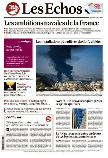 Les Echos - 19 Mars 2026