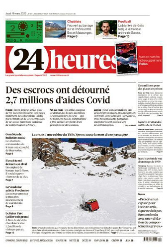 24 heures - 19 Mars 2026