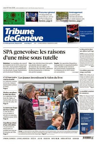 Tribune de Genève - 19 Mars 2026