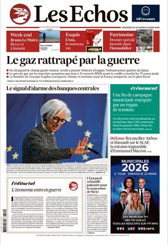 Les Echos - 20-21 Mars 2026