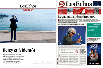 Pack Les Echos + Les Echos Week-end - 20 Mars 2026