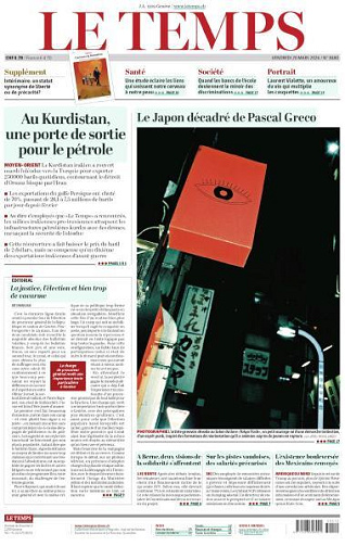 Le Temps - 20 Mars 2026