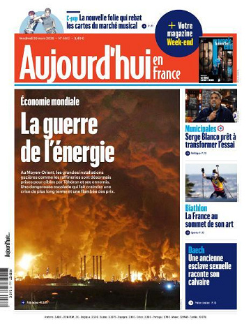 Aujourd’hui en France - 20 Mars 2026
