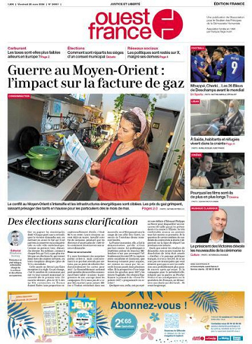 Ouest-France Édition France - 20 Mars 2026