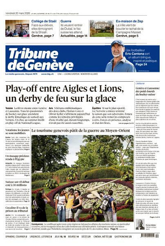 Tribune de Genève - 20 Mars 2026