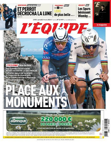 L’equipe du Samedi 21 Mars 2026